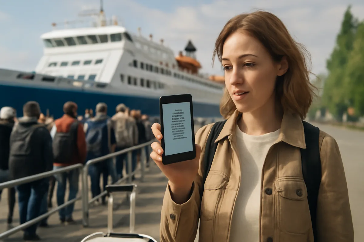 Check-in digitale per i traghetti: la guida rapida per evitare file interminabili