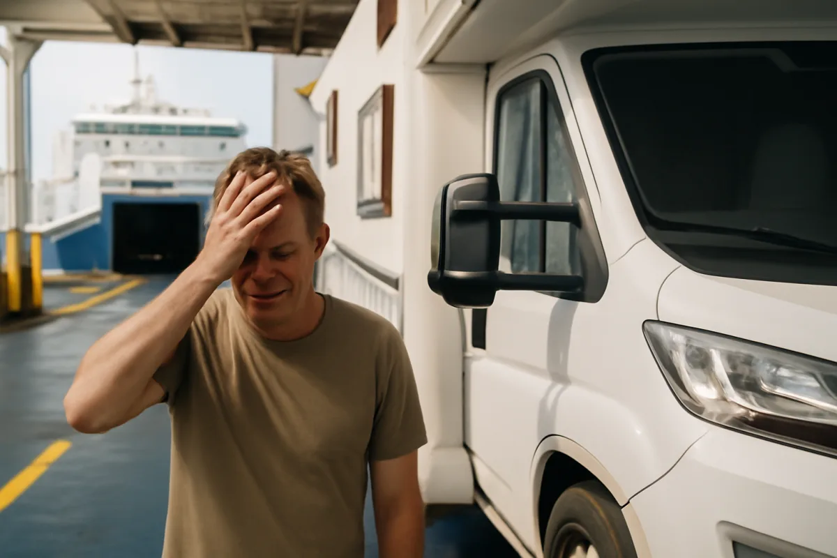 Traghetti e viaggi con camper: gli errori più comuni e come evitarli