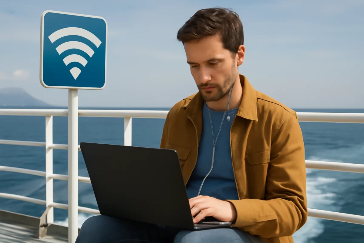 Wi-Fi gratuito sui traghetti: come funziona e dove la connessione è realmente disponibile