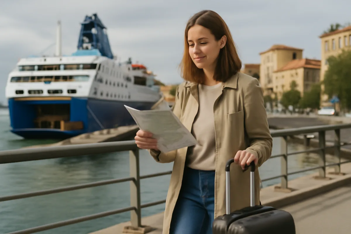 Come spostarsi da porto a città all’arrivo del traghetto: consigli anti stress