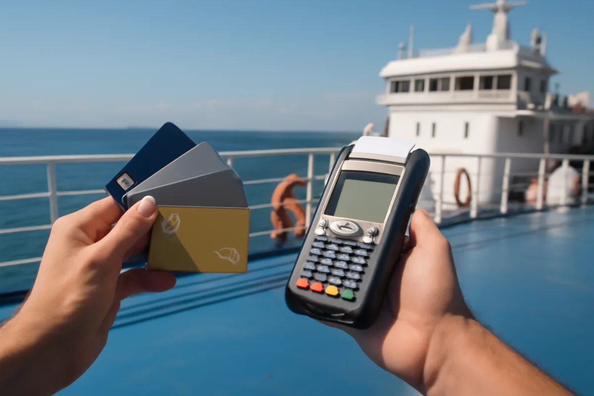 Pagamenti a bordo: quali carte di credito sono davvero accettate sui traghetti italiani