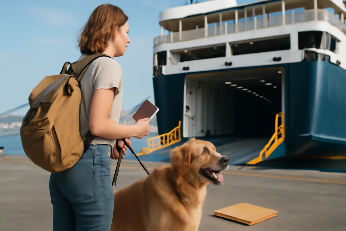 Traghetti per la Grecia con animali: documenti e consigli per un viaggio senza problemi