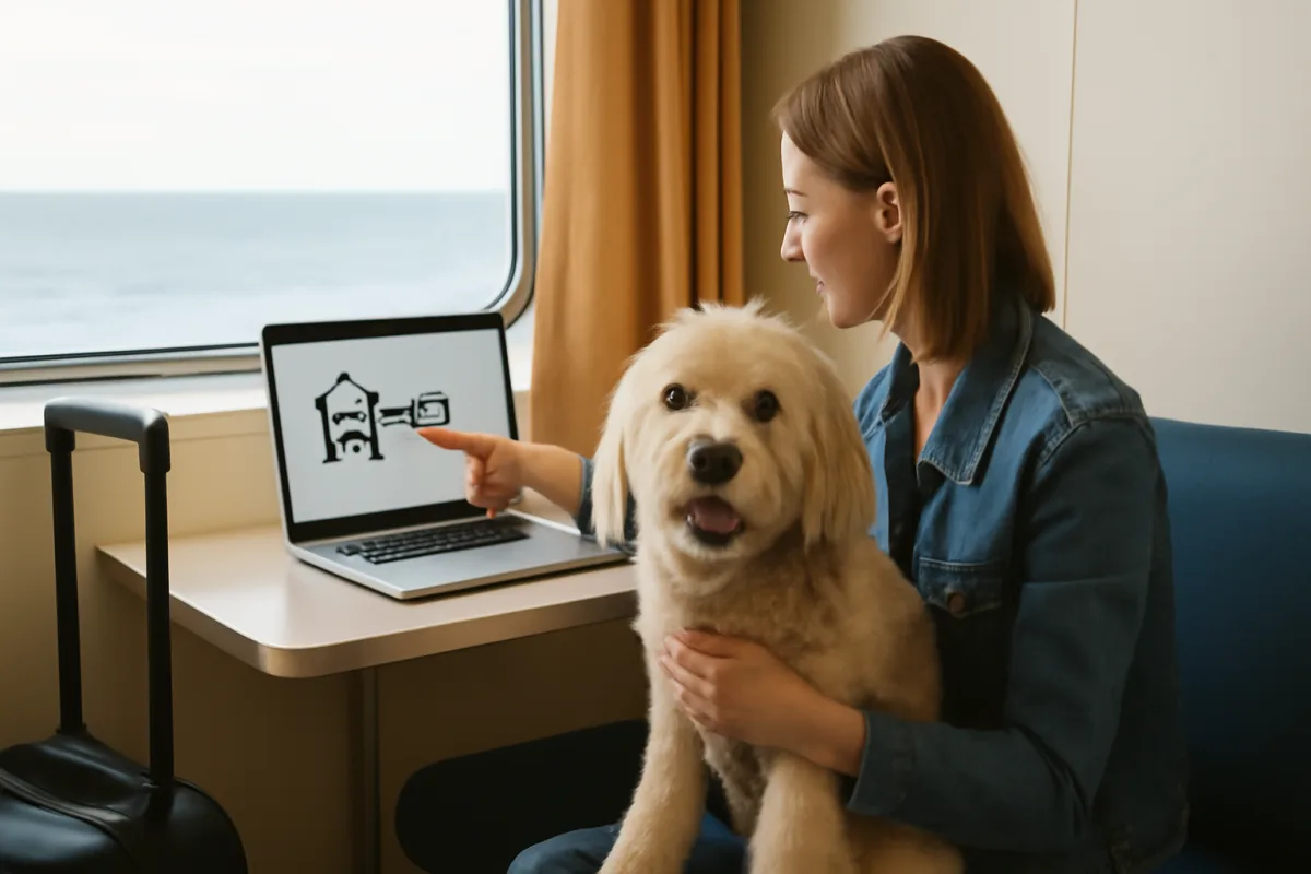 Compagnie di traghetti che consentono cani in cabina: come prenotare correttamente
