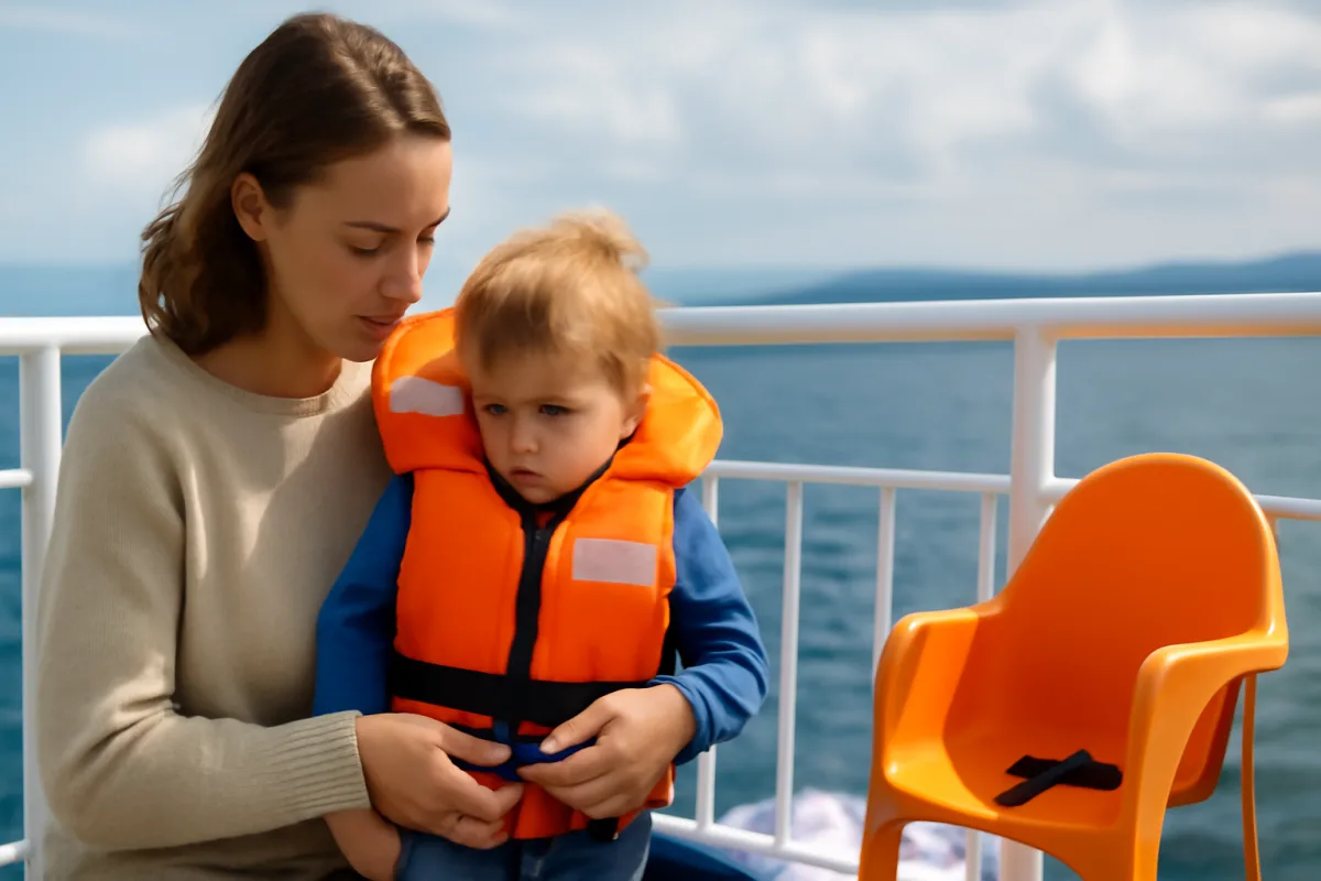 Sicurezza bambini sui traghetti: dispositivi poco pubblicizzati ma molto utili