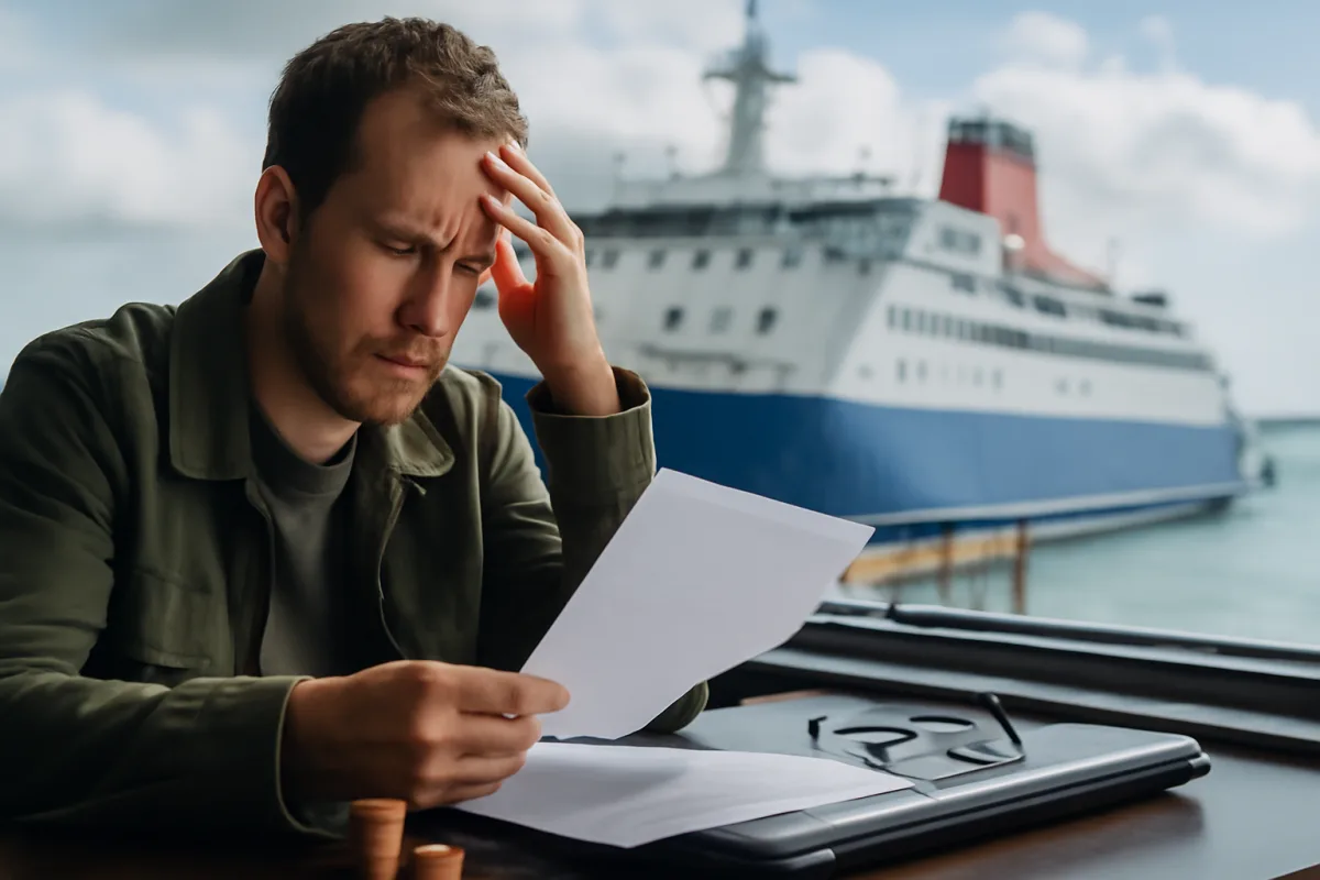 Costi nascosti dei traghetti low cost: come evitarli leggendo bene le condizioni