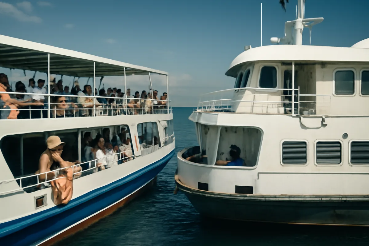 Traghetti turistici vs di linea: le differenze nascoste che cambiano l’esperienza