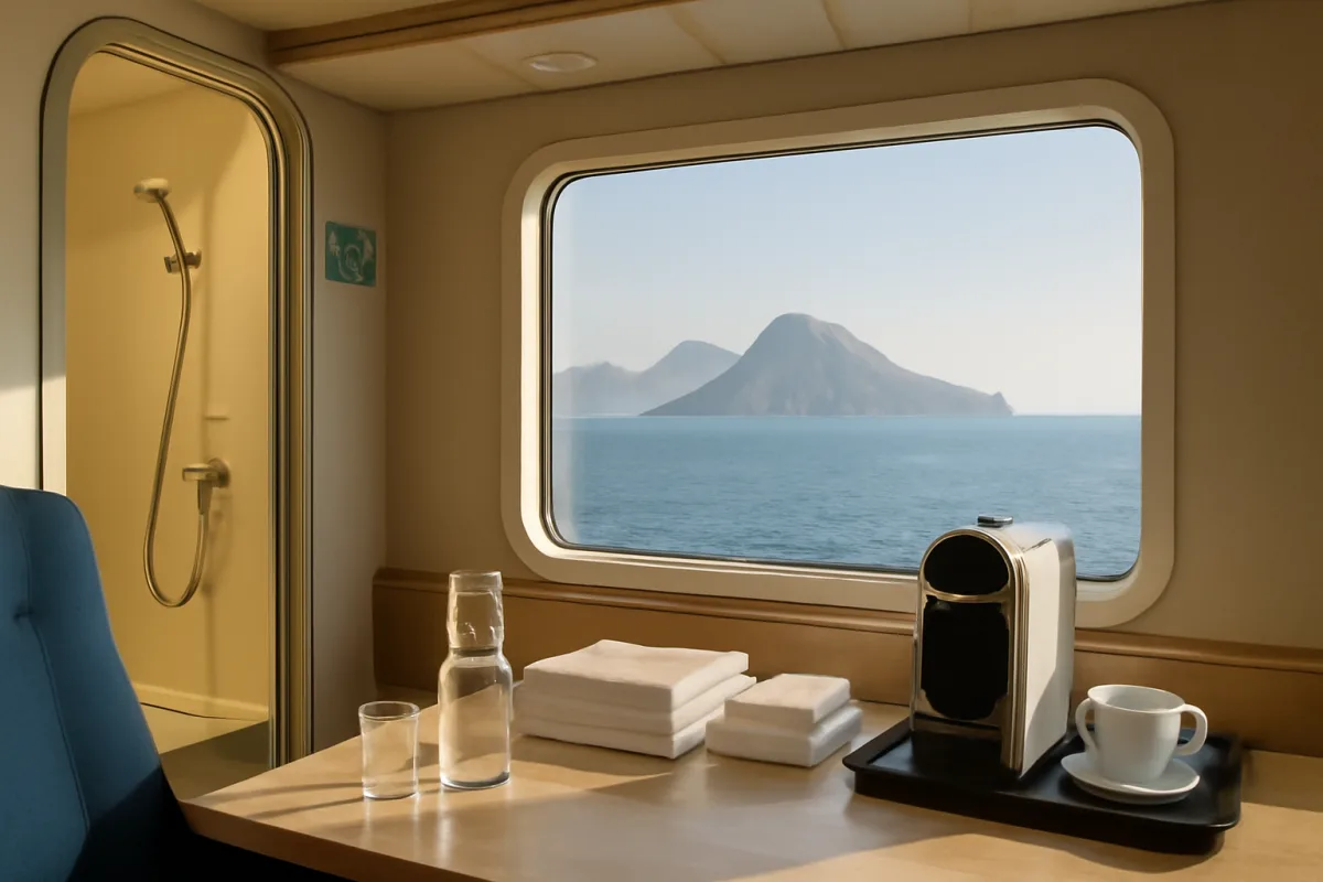 Ferry per le Eolie, cosa mette a disposizione la compagnia: servizi poco pubblicizzati