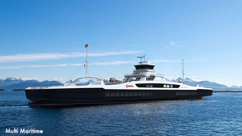 Il cantiere navale turco Sedef Shipyard consegna il nuovo traghetto ibrido Malmefjord