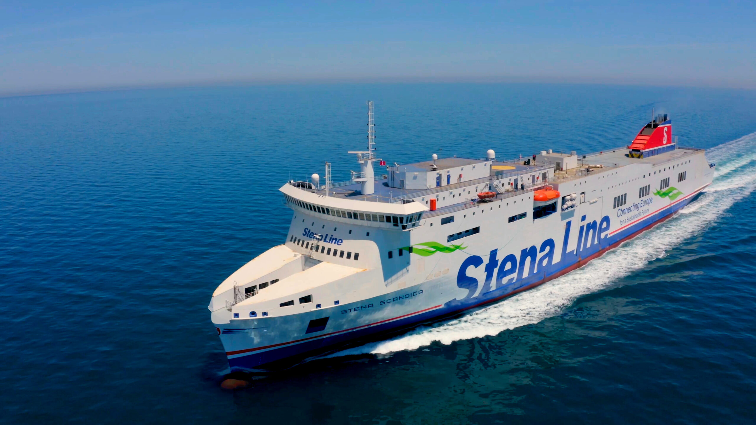 La rinnovata e moderna Stena Scandica si prepara ad entrare in servizio nel Mar Baltico