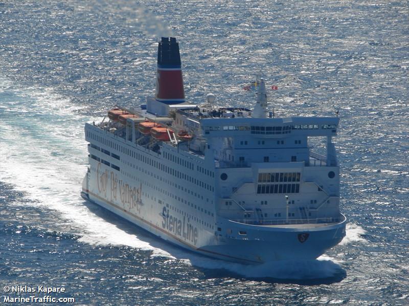 Il Cruise-Ferry (Stena) Saga si prepara per un estate tipicamente mediterranea