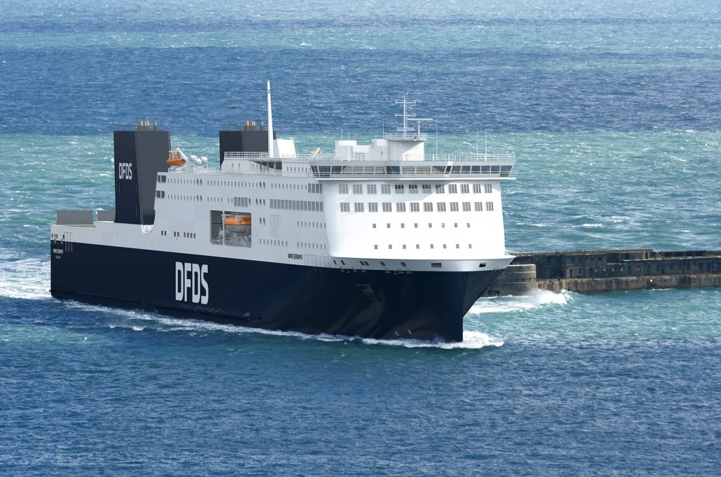 La seconda nuova nave cinese di DFDS si chiamerà Luna Seaways