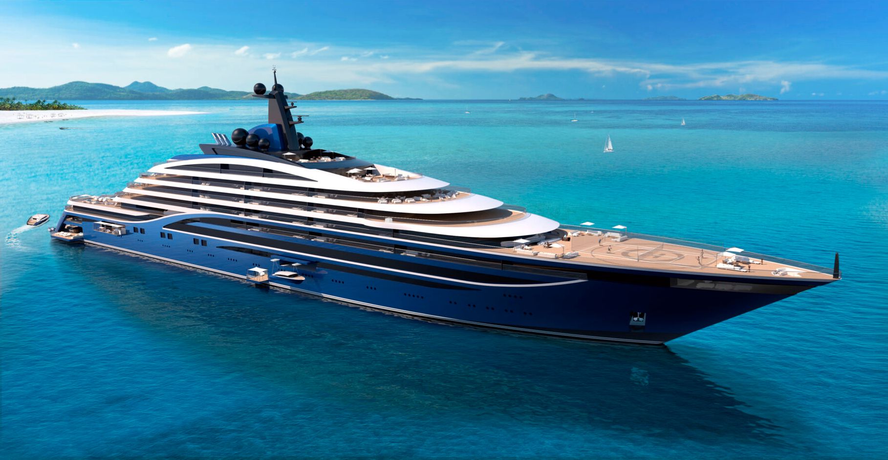 Ecco a voi Somnio:sarà il più grande yacht del mondo ed il primo “yacht liner”