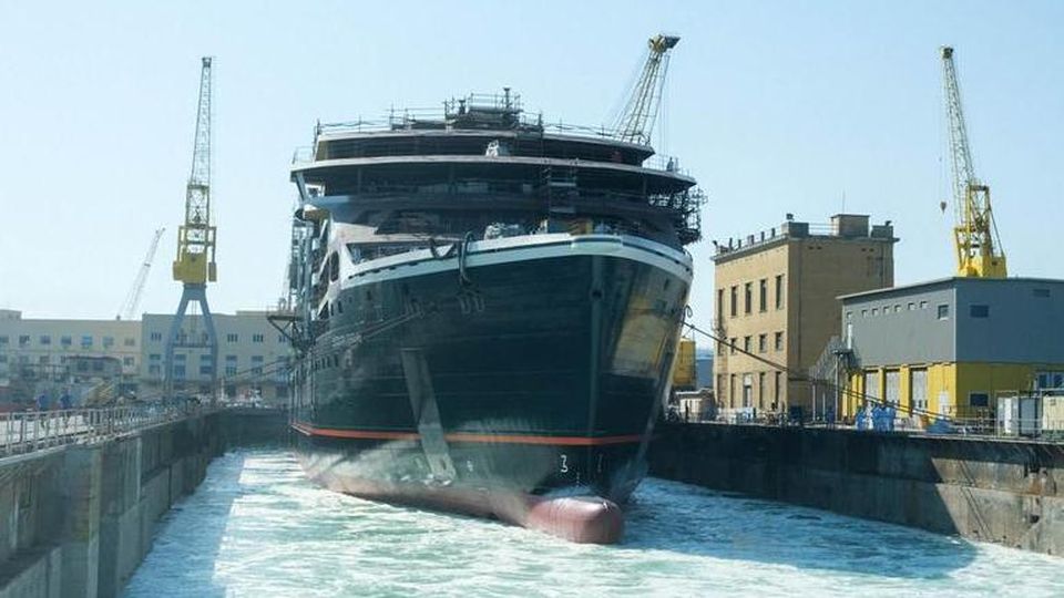 I Cantieri T.Mariotti di Genova hanno varato la nuova Seabourn Venture