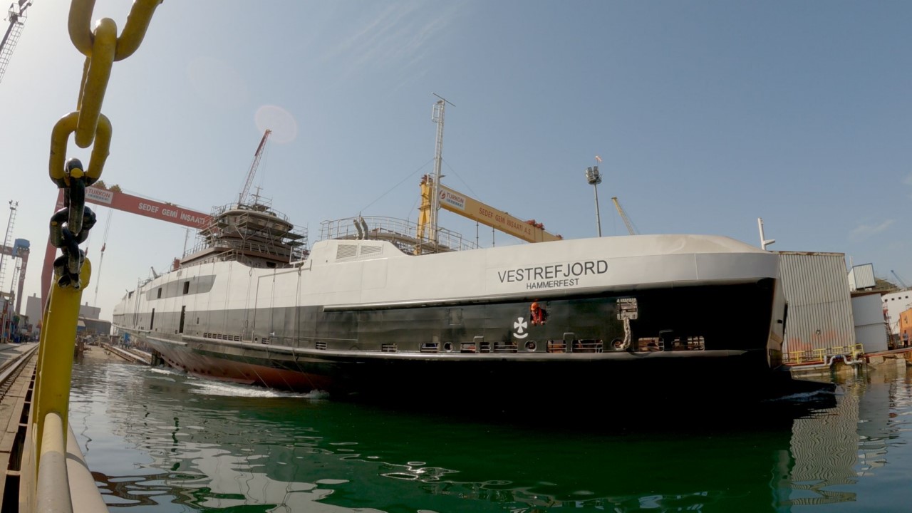 Sedef Shipbuilding vara il nuovo traghetto Vestrefjord