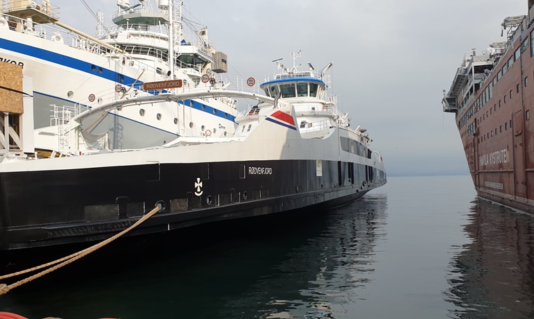 Tersan Shipyard consegna la nuova bidirenzionale RØDVENFJORD