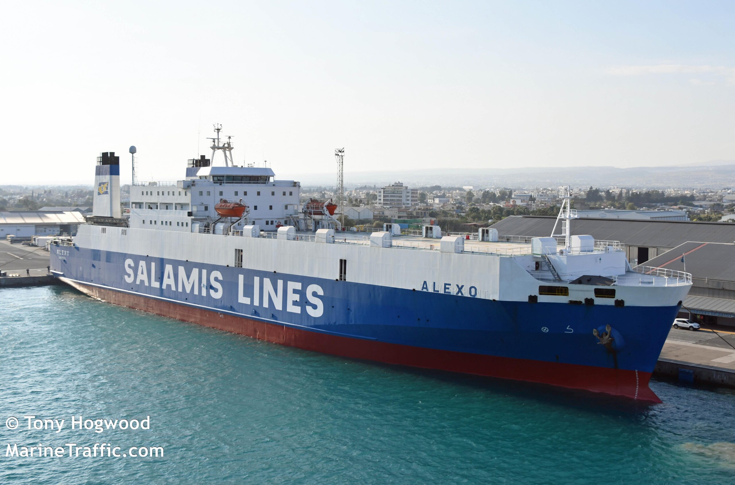 La compagnia cipriota Salamis Lines vende il RoRo Alexo