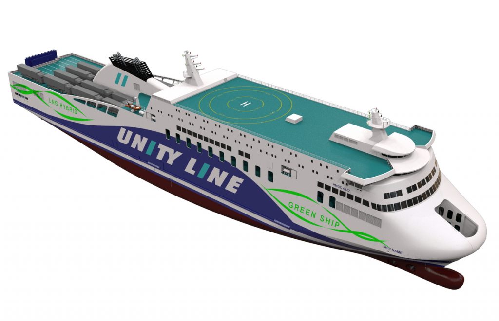 Remontowa Shipbulding costruirà 3 nuovi traghetti ibridi per Polska Zegluga Morska