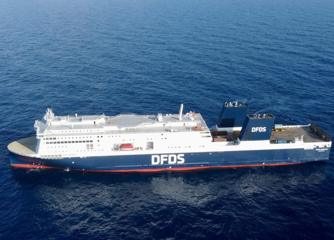 DFDS prende in consegna la nuova Aura Seaways