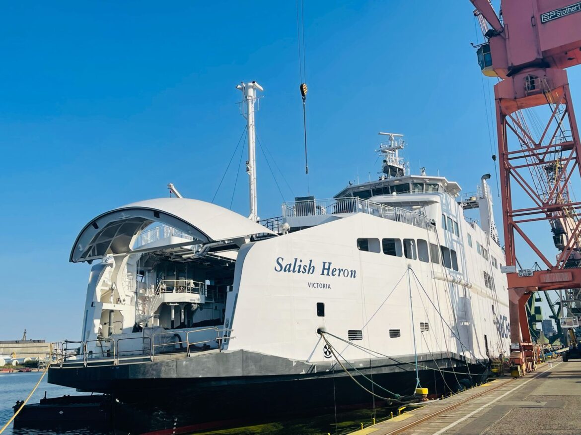 BC Ferries prende in consegna Salish Heron