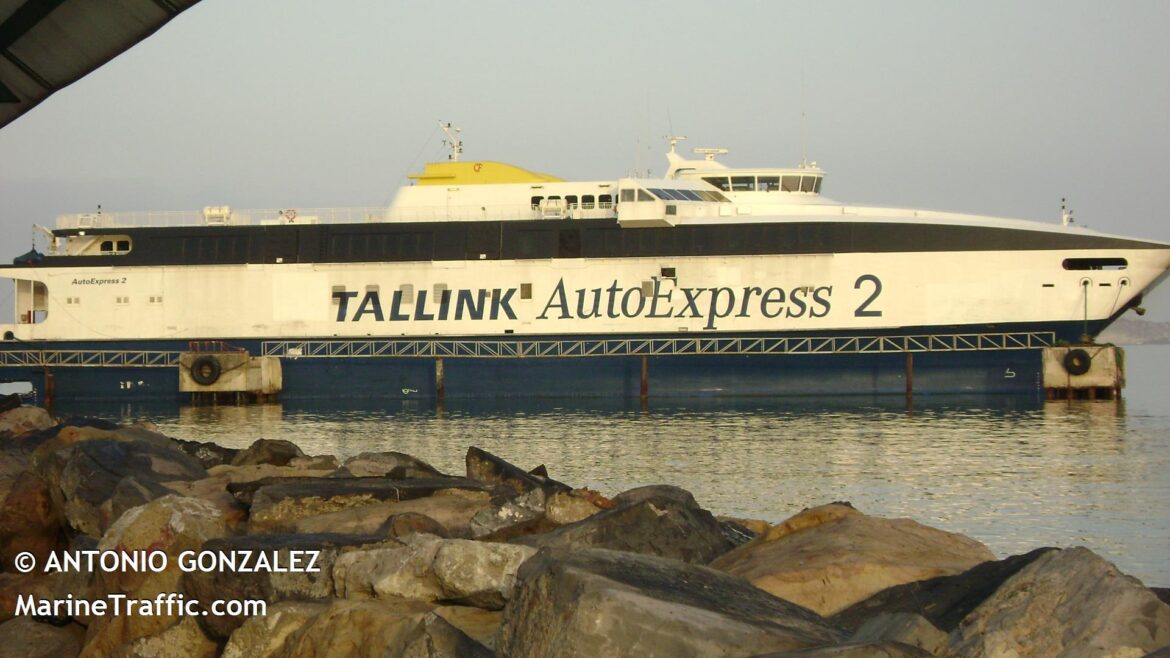 Tallink Autoexpress 2 venduta per la demolizione
