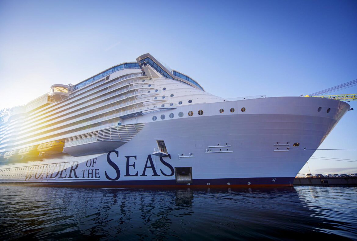 Royal Caribbean prende in consegna la nuova Wonder Of The Seas