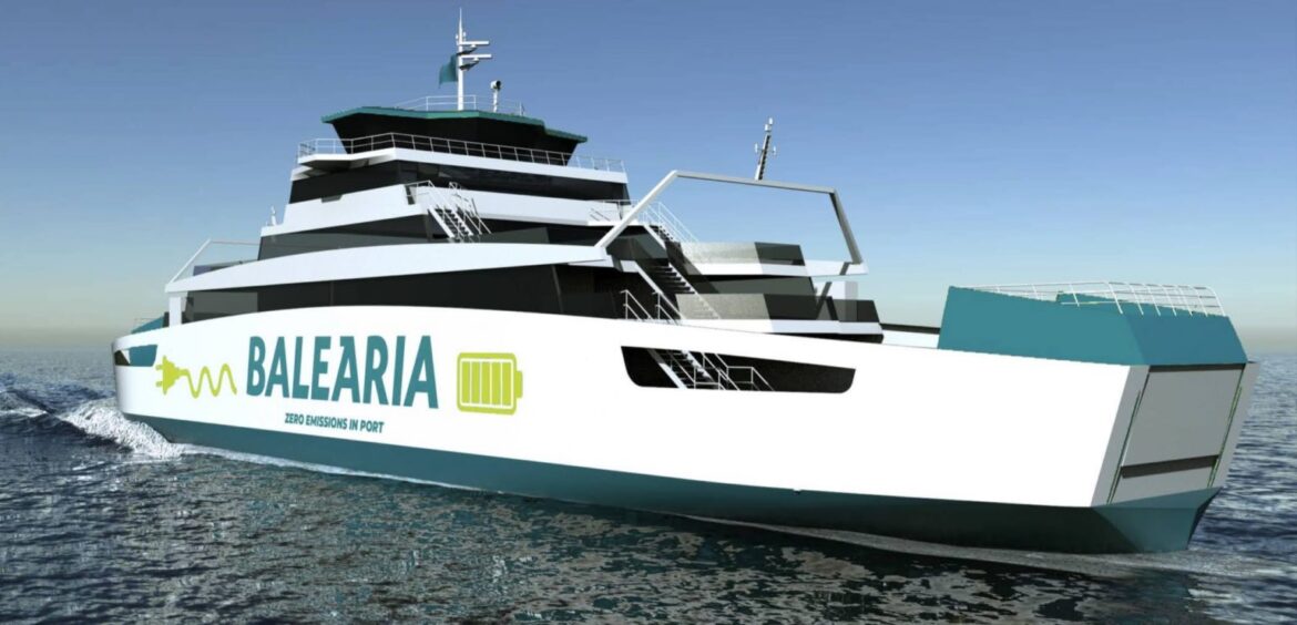 Balearia ordina un nuovo traghetto bidirenzionale a zero emissioni
