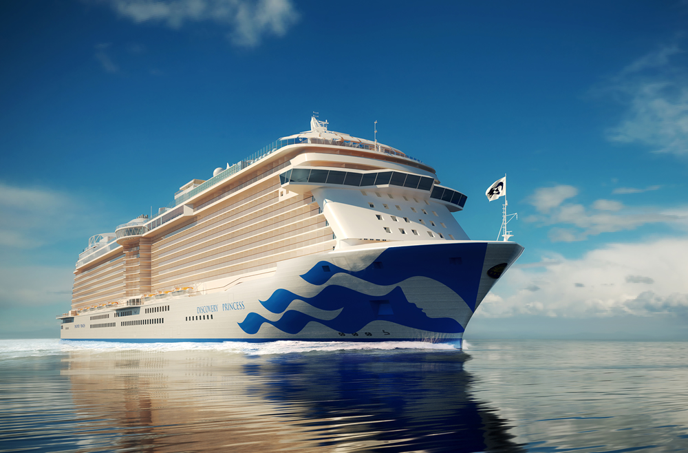 Princess Cruises prende in consegna la nuova Discovery Princess