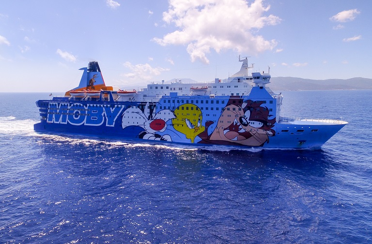 Moby Dada tornerà in servizio sulla Genova-Bastia dopo 5 anni