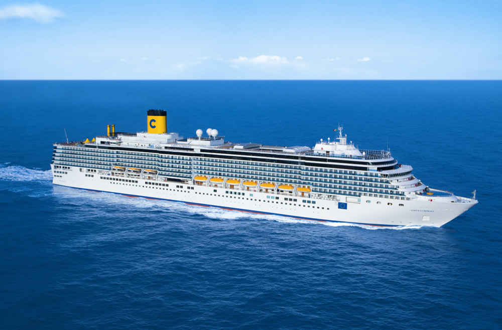 Costa Luminosa passerà a Carnival Cruise Line al posto di Costa Magica
