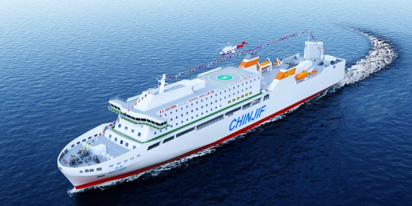 La compagnia cinese Chinjif ordina un nuovo traghetto