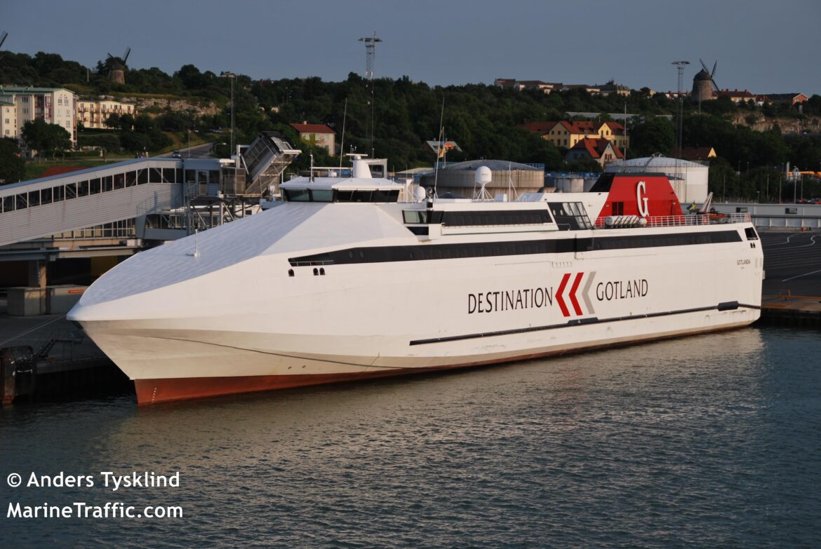 Seajets acquista il traghetto ad alta velocità Gotlandia