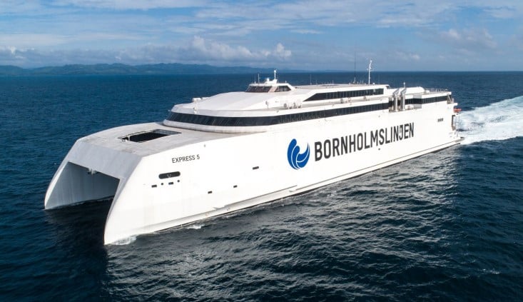 Bornholmslinjen prende in consegna il nuovo catamarano Express 5