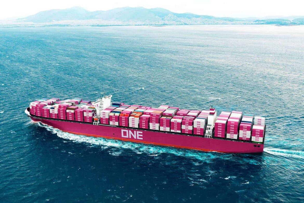 ONE ordina 10 nuove portacontainer ammonia ready da 13,700 Teu
