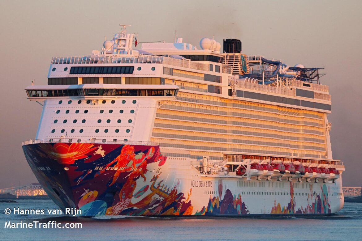 La compagnia crocieristica Cruise Saudi acquista la nave da crociera World Dream