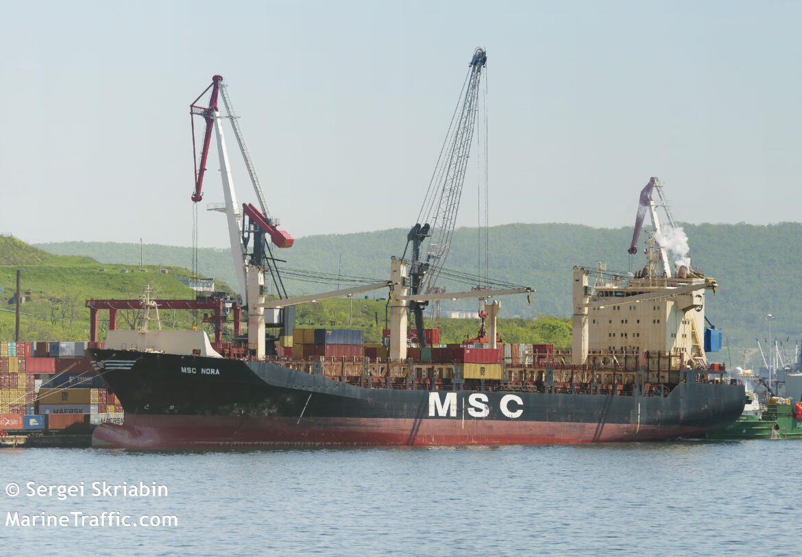 MSC Nora II venduta per la demolizione