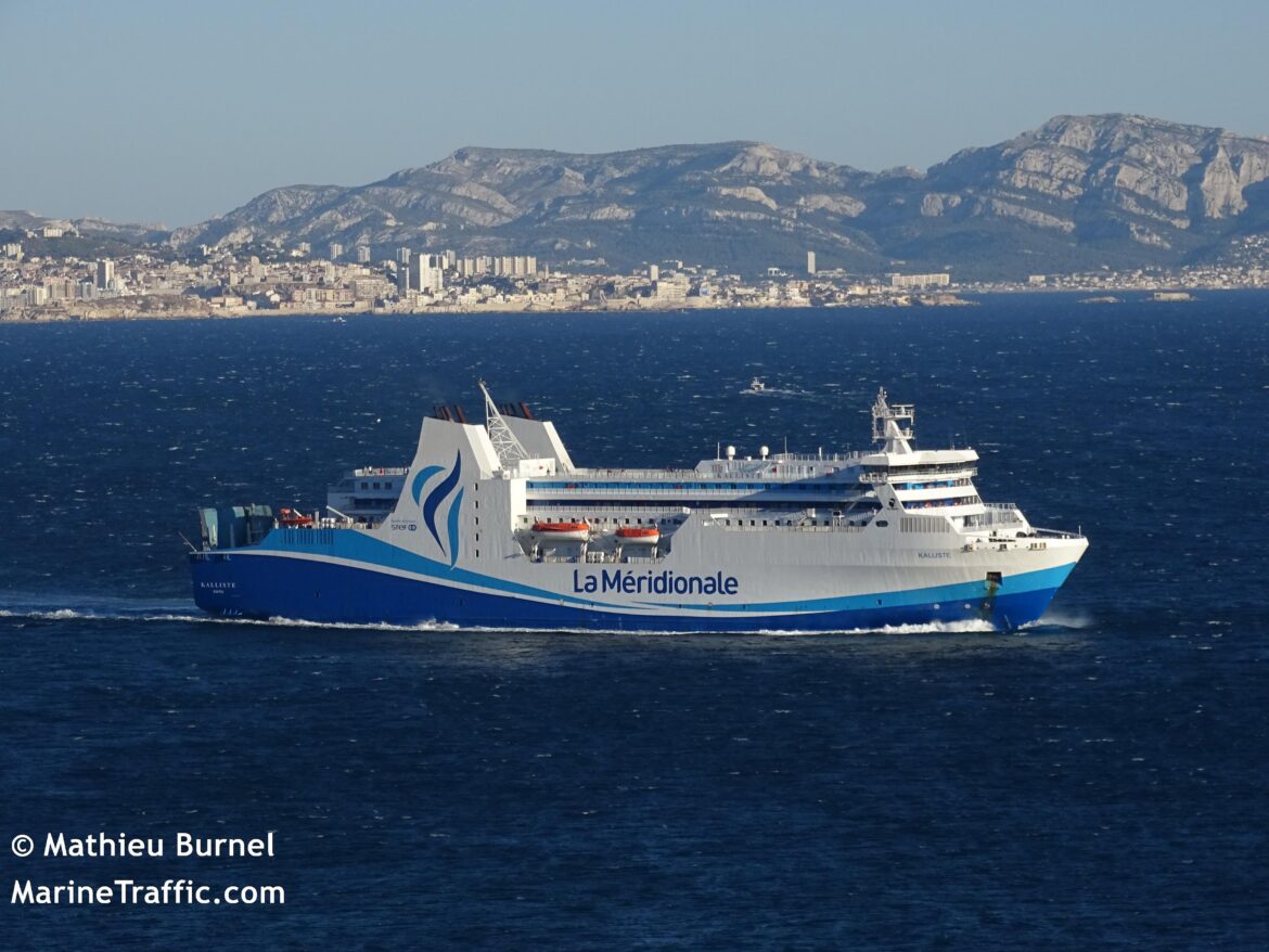 Corsica Linea noleggia il traghetto Kalliste per la stagione estiva