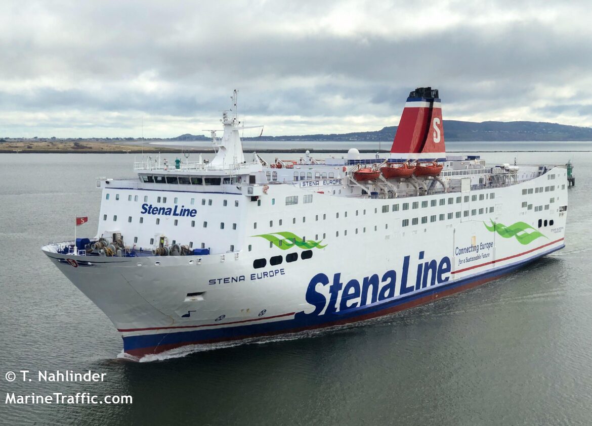 La compagnia marocchina Inter Shipping noleggia il traghetto passeggeri Stena Europe