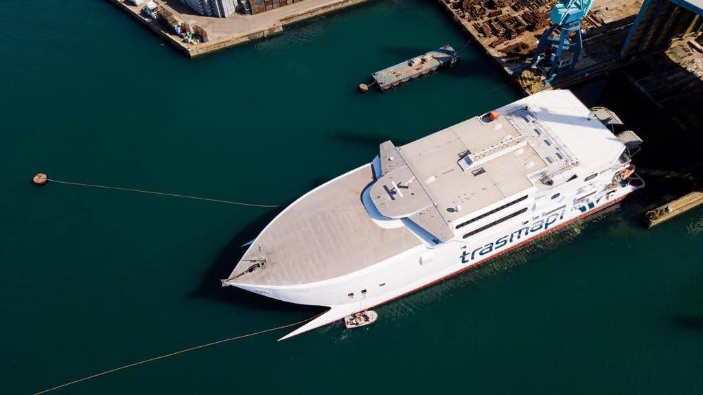 La compagnia greca Seajets acquista il catamarano ad alta velocità Incat 045