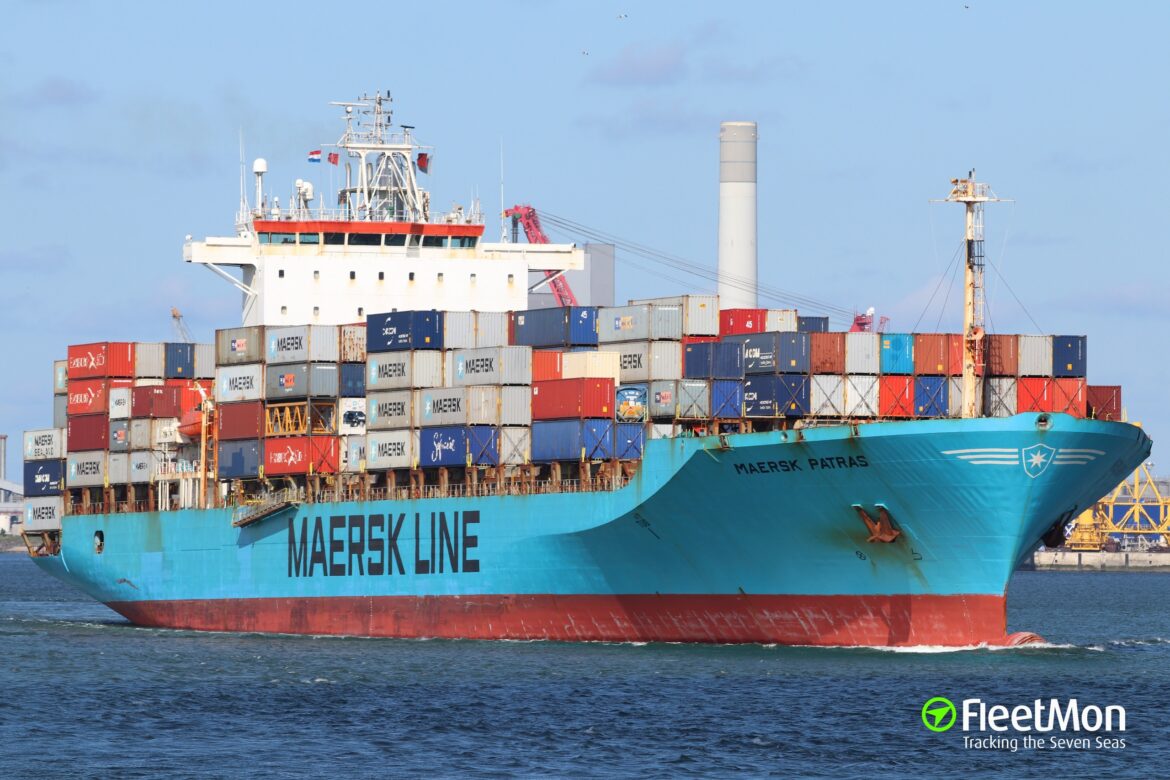 Maersk Patras venduta per la demolizione