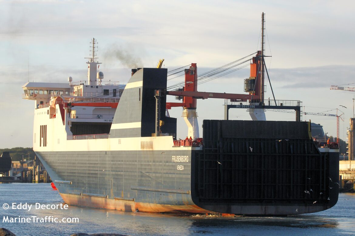 Stena RoRo acquista il traghetto merci Frijsenborg di Visentini