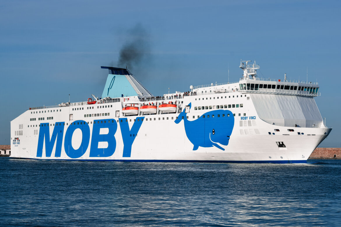 MSC concorda l’acquisto dei traghetti Moby Vinci e Sharden di Moby